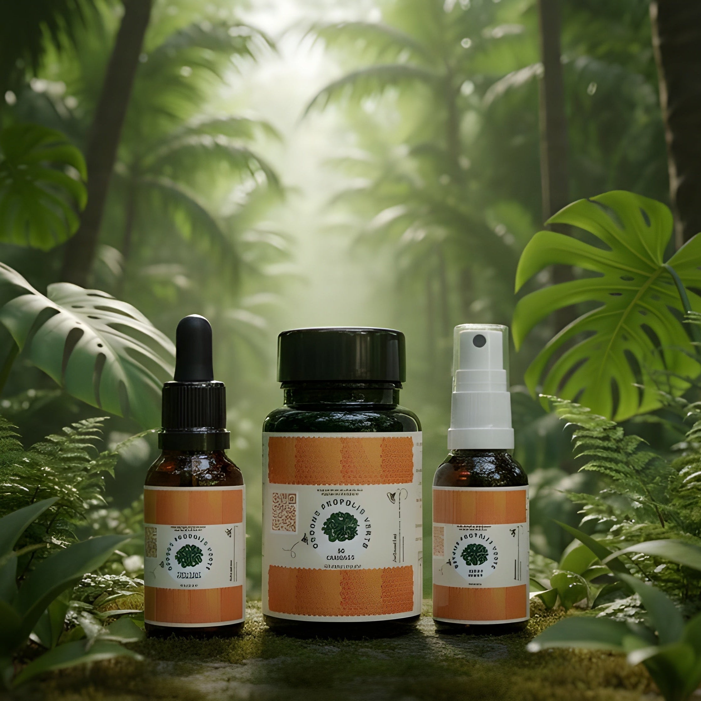 Propolis spray, tinctuur en capsules